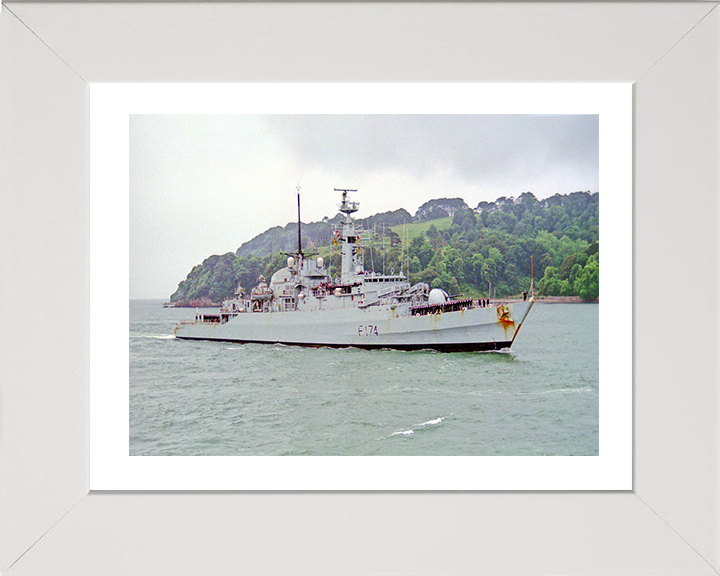 HMS Alacrity F174 Royal Navy Type 21 frigate Photo Print or Framed Print - Hampshire Prints