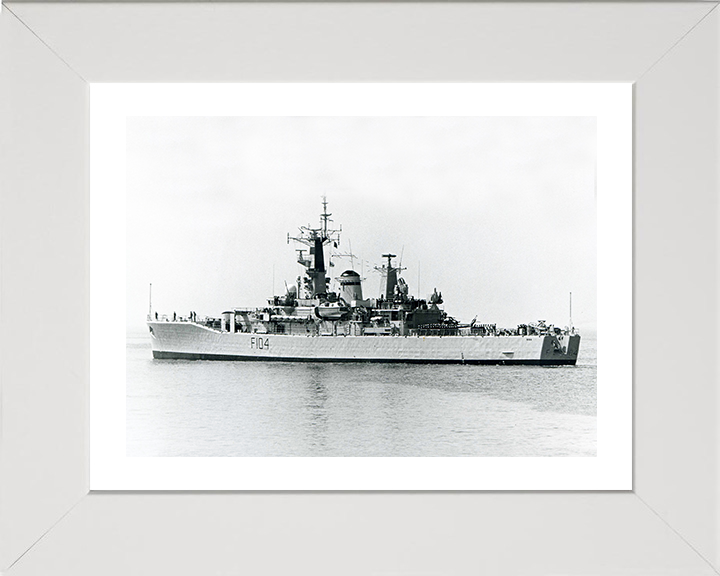 HMS Dido F104 Royal Navy Leander class frigate Photo Print or Framed Print - Hampshire Prints