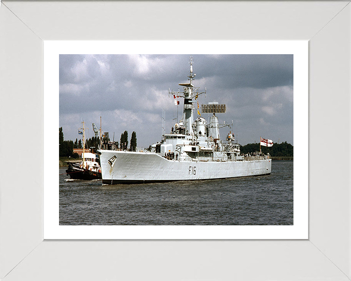 HMS Diomede F16 Royal Navy Leander class frigate Photo Print or Framed Print - Hampshire Prints