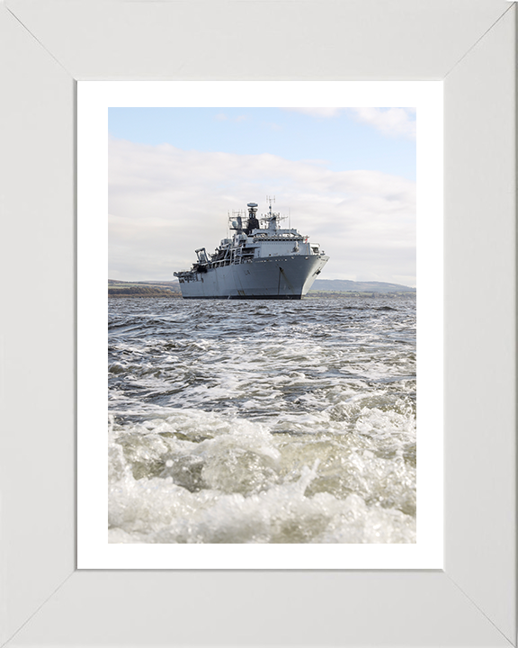 HMS Albion L14 Royal Navy Albion Class amphibious ship Photo Print or Framed Print - Hampshire Prints