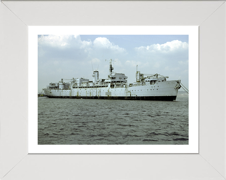 HMS Berry Head A191 Royal Navy repair ship Photo Print or Framed Photo Print - Hampshire Prints