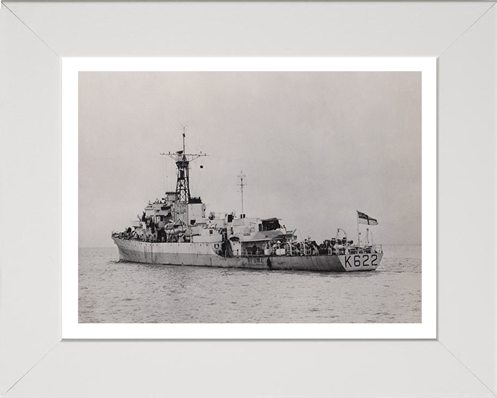 HMS Burghead Bay K622/F622 Royal Navy Bay Class Frigate Photo Print or Framed Print - Hampshire Prints