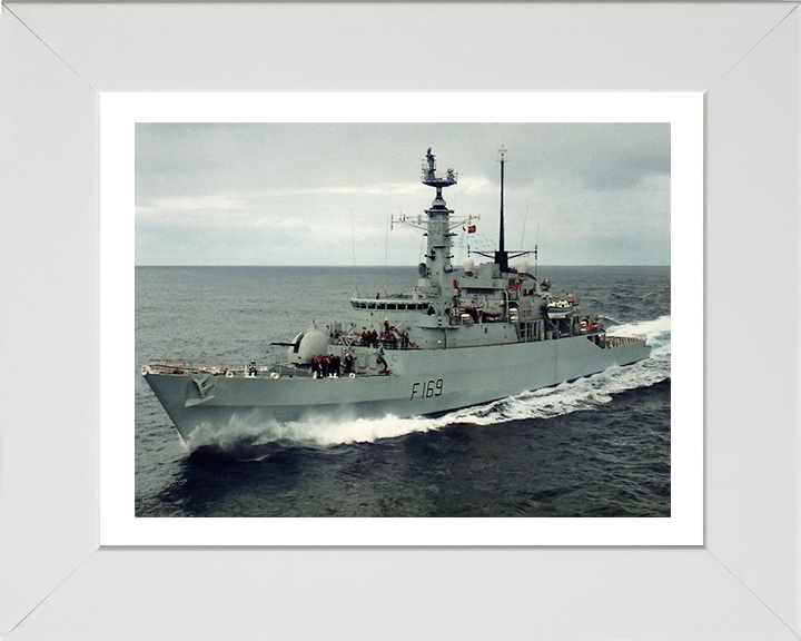 HMS Amazon F169 Royal Navy type 21 Frigate Photo Print or Framed Print - Hampshire Prints