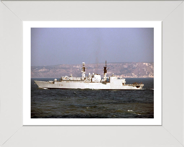 HMS Brave F94 Royal Navy Type 22 Frigate Photo Print or Framed Print - Hampshire Prints