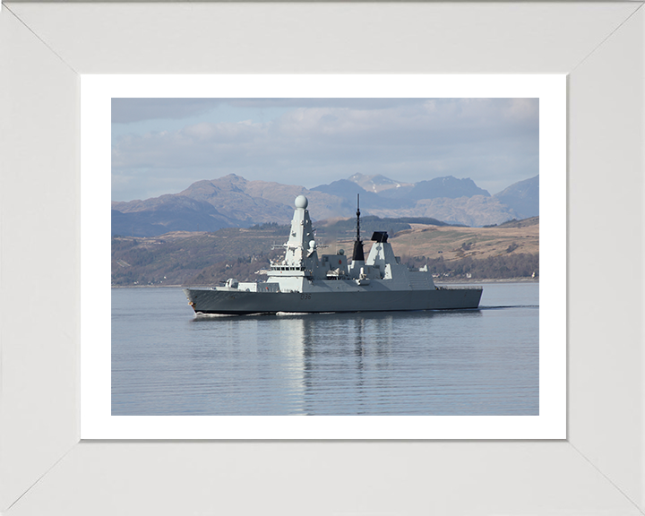 HMS Defender D36 Royal Navy Type 45 Destroyer Photo Print or Framed Photo Print - Hampshire Prints