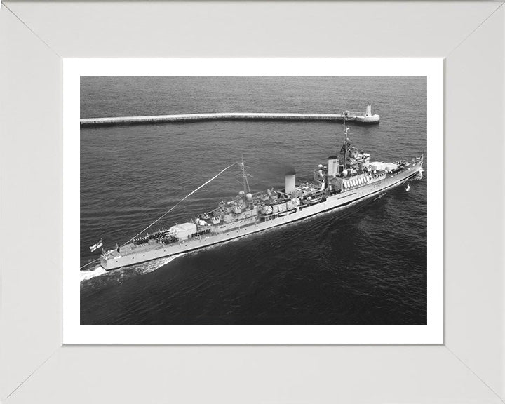 HMS Bermuda (52) Royal Navy Fiji class light cruiser Photo Print or Framed Photo Print - Hampshire Prints