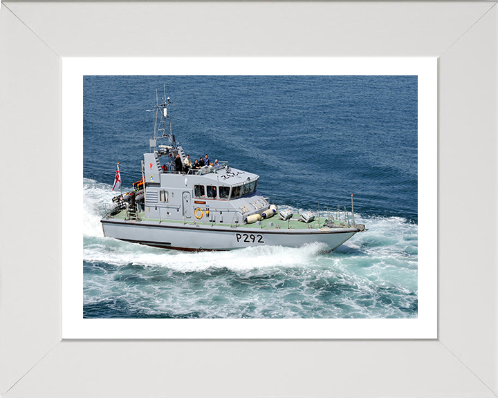 HMS Charger P292 Royal Navy Fast Inshore Patrol Vessel Photo Print or Framed Print - Hampshire Prints