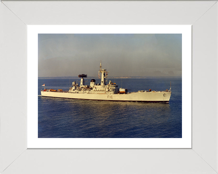 HMS Diomede F16 Royal Navy Leander class frigate Photo Print or Framed Print - Hampshire Prints