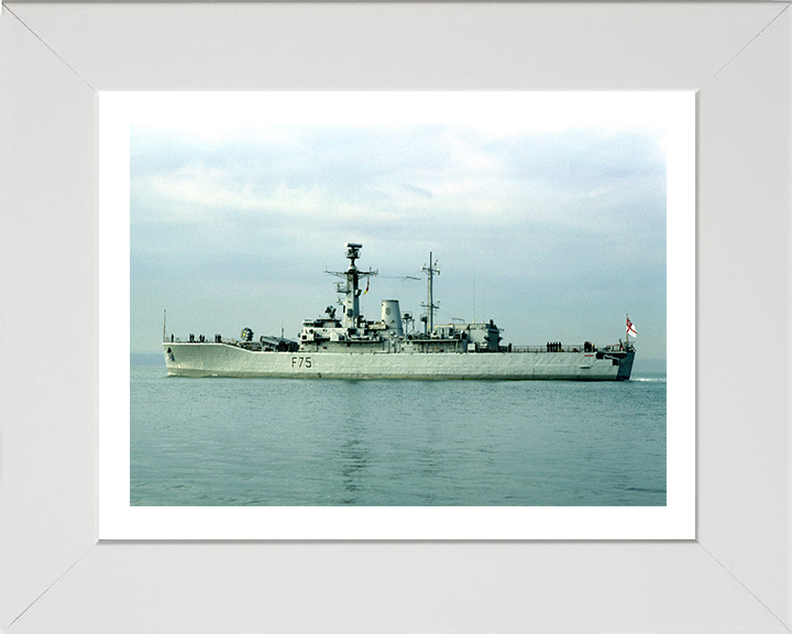 HMS Charybdis F75 Royal Navy Leander class frigate Photo Print or Framed Print - Hampshire Prints