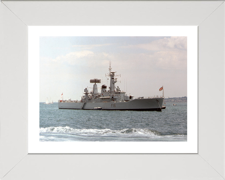 HMS Diomede F16 Royal Navy Leander class frigate Photo Print or Framed Print - Hampshire Prints