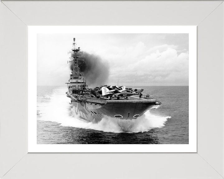 HMS Centaur R06 Royal Navy Centaur class light fleet carrier Photo Print or Framed Print - Hampshire Prints