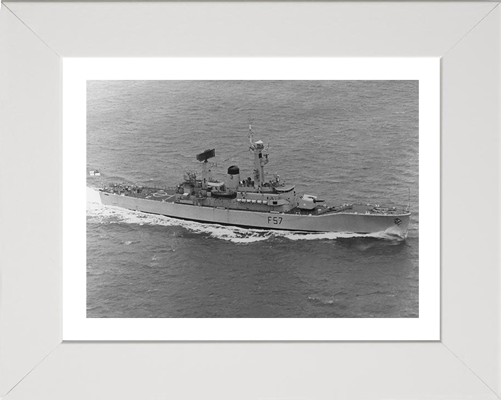 HMS Andromeda F57 Royal Navy Leander class frigate Photo Print or Framed Print - Hampshire Prints