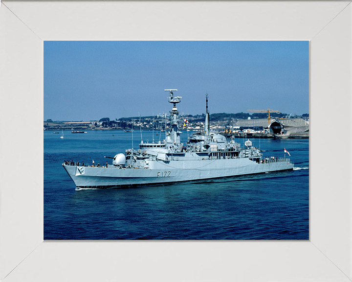 HMS Ambuscade F172 Royal Navy Type 21 frigate Photo Print or Framed Print - Hampshire Prints