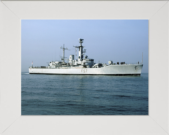 HMS Andromeda F57 Royal Navy Leander class frigate Photo Print or Framed Print - Hampshire Prints