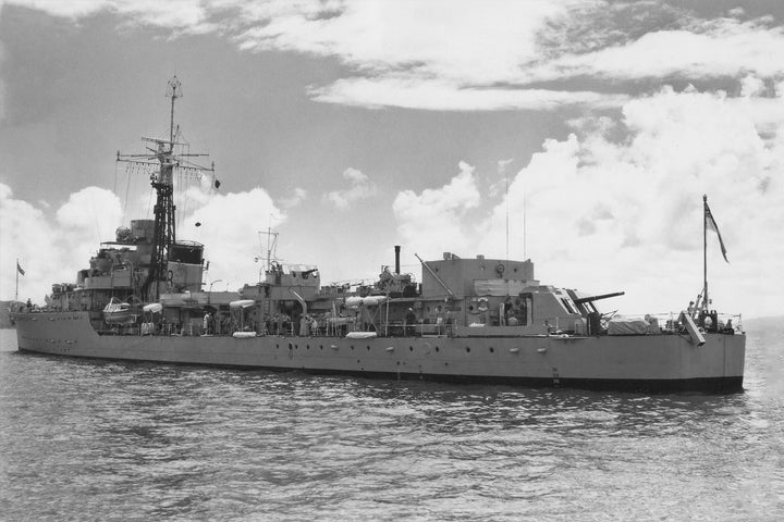 HMS Cheviot R90 / D90 Royal Navy C class destroyer Photo Print or Framed Print - Hampshire Prints