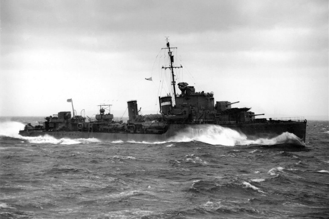 HMS Intrepid D10 Royal Navy I class Destroyer Photo Print or Framed Print - Hampshire Prints