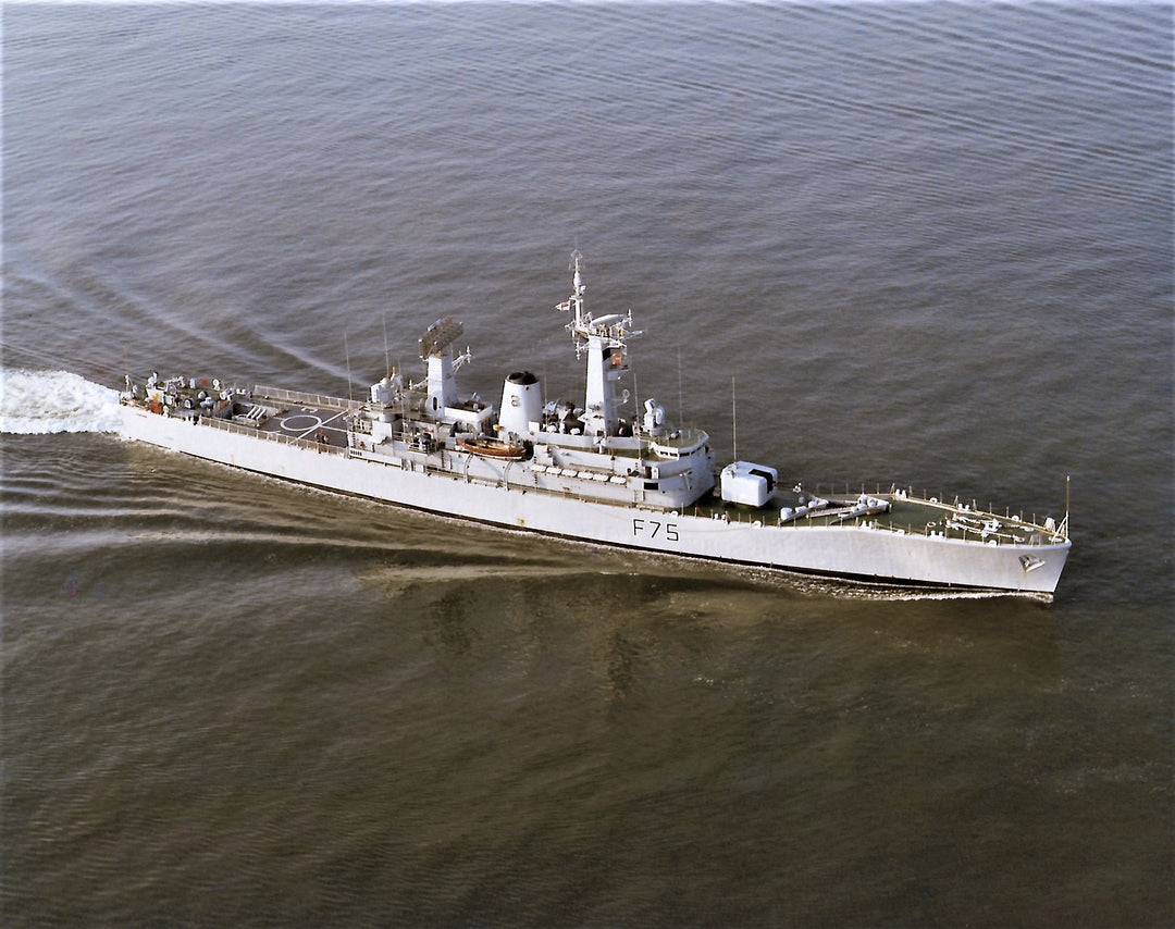 HMS Charybdis F75 Royal Navy Leander class frigate Photo Print or Framed Print - Hampshire Prints