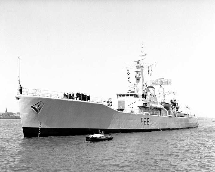 HMS Cleopatra F28 Royal Navy Leander class frigate Photo Print or Framed Print - Hampshire Prints