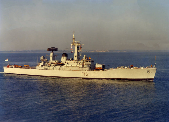 HMS Diomede F16 Royal Navy Leander class frigate Photo Print or Framed Print - Hampshire Prints