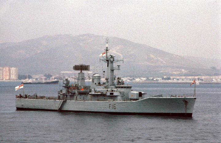 HMS Diomede F16 Royal Navy Leander class frigate Photo Print or Framed Print - Hampshire Prints