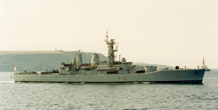 HMS Euryalus F15 Royal Navy Leander Class Frigate Photo Print or Framed Print - Hampshire Prints