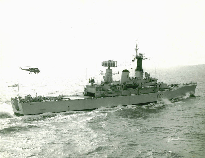 HMS Jupiter F60 Royal Navy Leander class frigate Photo Print or Framed Print - Hampshire Prints