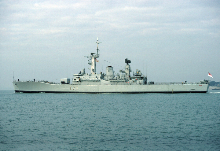 HMS Ariadne F72 Royal Navy Leander class frigate Photo Print or Framed Print - Hampshire Prints