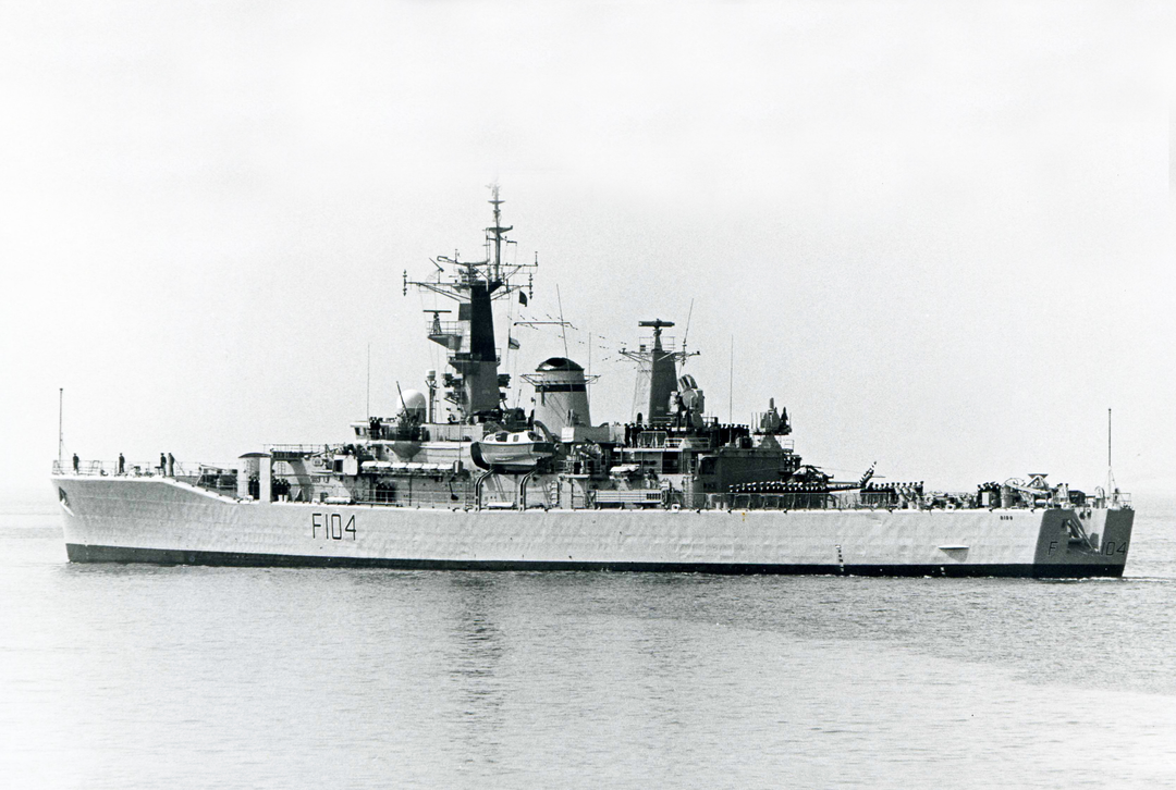 HMS Dido F104 Royal Navy Leander class frigate Photo Print or Framed Print - Hampshire Prints