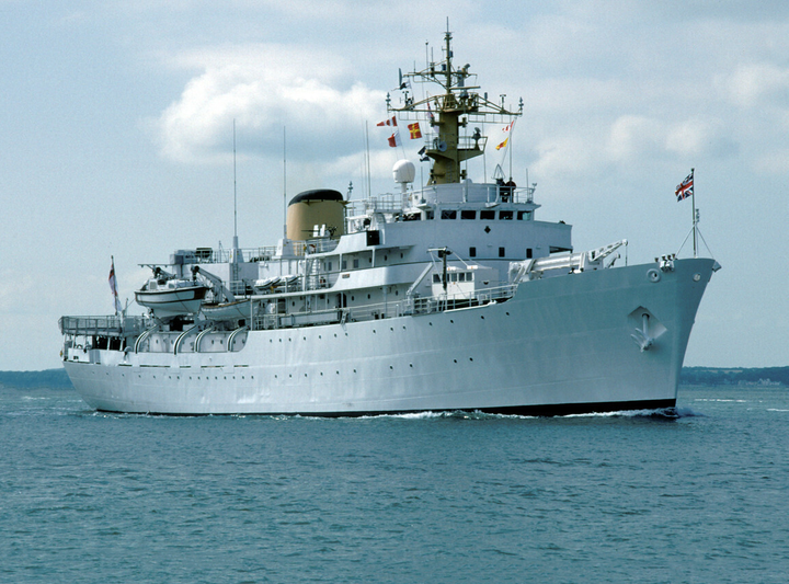 HMS Hecla A133 Royal Navy Hecla class survey vessel Photo Print or Framed Print - Hampshire Prints