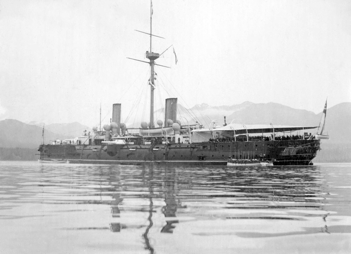 HMS Imperieuse (1883) Royal Navy Imperieuse Class armoured cruiser Photo Print or Framed Photo Print - Hampshire Prints