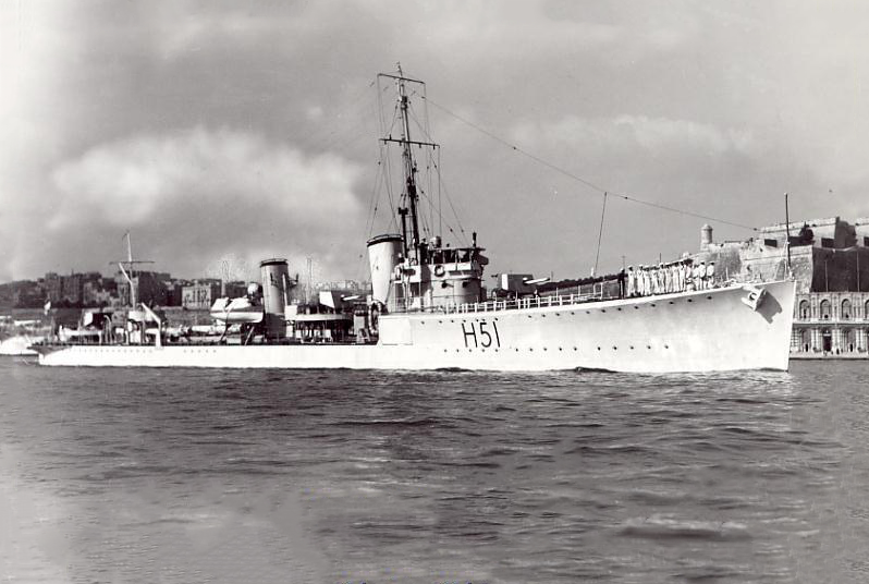 HMS Scout H51 Royal Navy S class destroyer Photo Print or Framed Print - Hampshire Prints