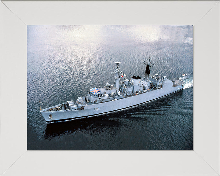 HMS Brazen F91 Royal Navy Type 22 frigate Photo Print or Framed Print - Hampshire Prints