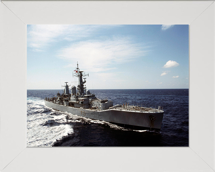 HMS Euryalus F15 Royal Navy Leander Class Frigate Photo Print or Framed Print - Hampshire Prints