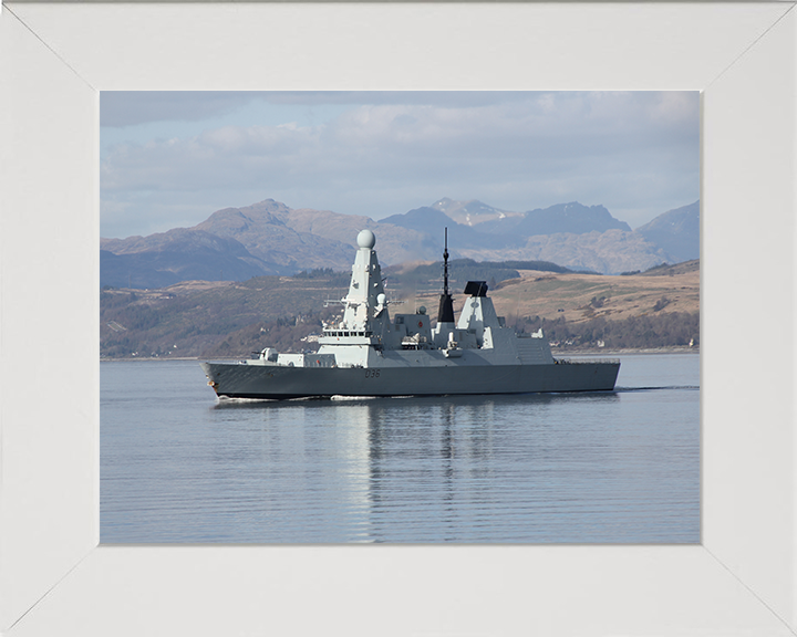 HMS Defender D36 Royal Navy Type 45 Destroyer Photo Print or Framed Photo Print - Hampshire Prints