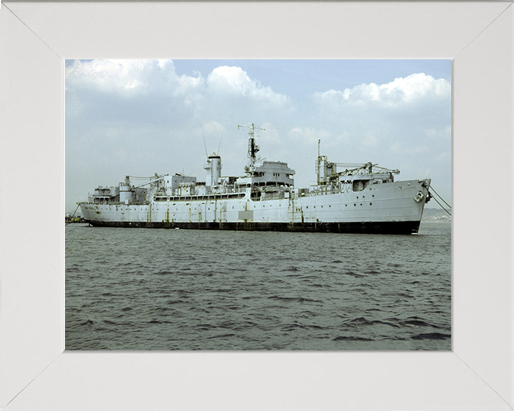 HMS Berry Head A191 Royal Navy repair ship Photo Print or Framed Photo Print - Hampshire Prints