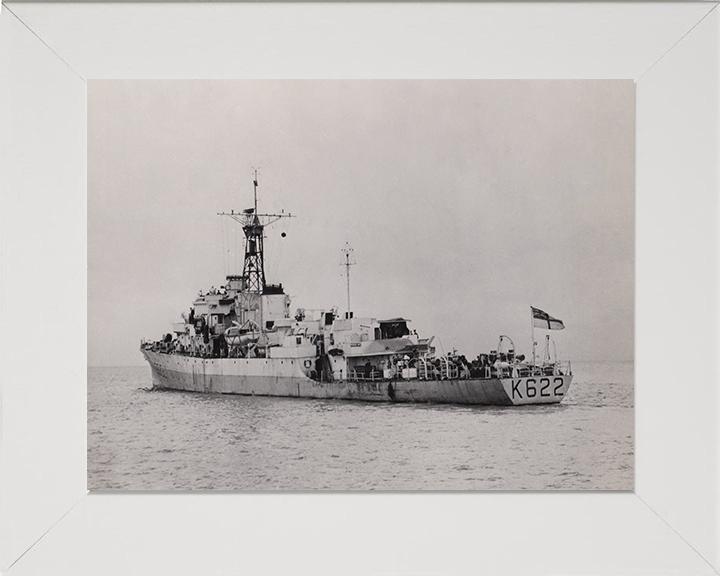 HMS Burghead Bay K622/F622 Royal Navy Bay Class Frigate Photo Print or Framed Print - Hampshire Prints