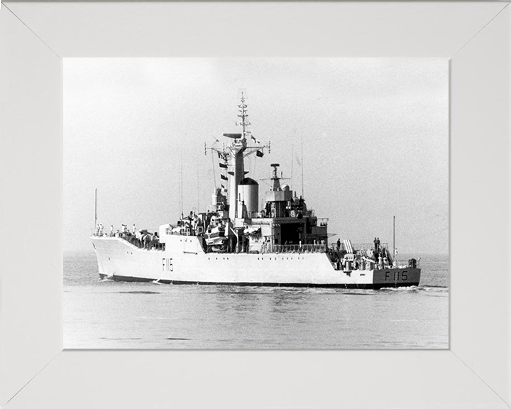 HMS Berwick F115 Royal Navy Rothesay Class frigate Photo Print or Framed Print - Hampshire Prints