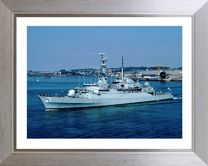 HMS Ambuscade F172 Royal Navy Type 21 frigate Photo Print or Framed Print - Hampshire Prints