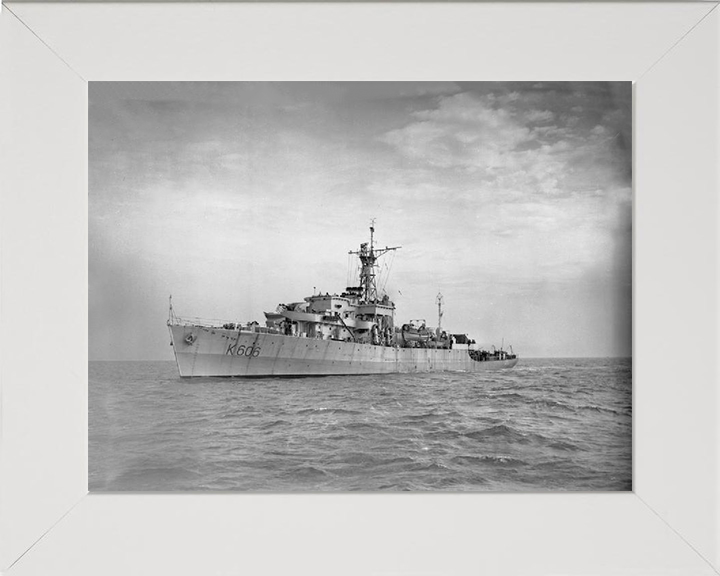 HMS Bigbury Bay K606 Royal Navy Bay Class Frigate Photo Print or Framed Print - Hampshire Prints