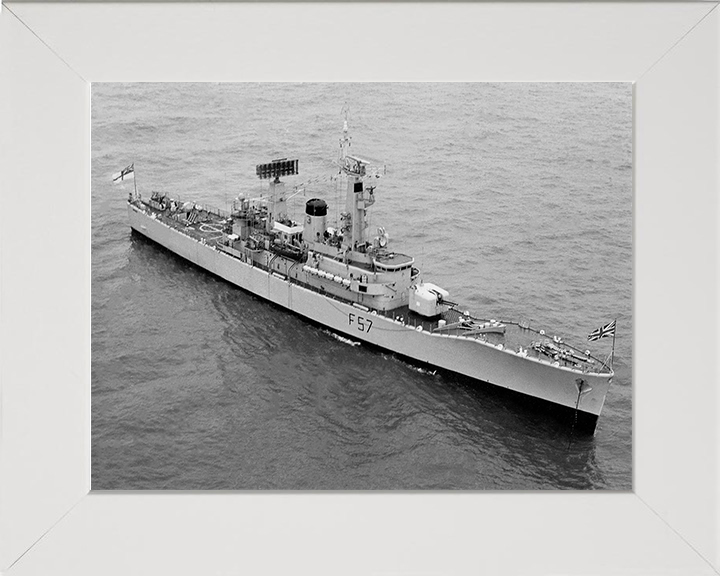 HMS Andromeda F57 Royal Navy Leander class frigate Photo Print or Framed Print - Hampshire Prints