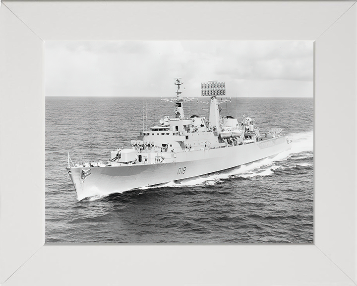 HMS Antrim D18 Royal Navy County class destroyer Photo Print or Framed Print - Hampshire Prints