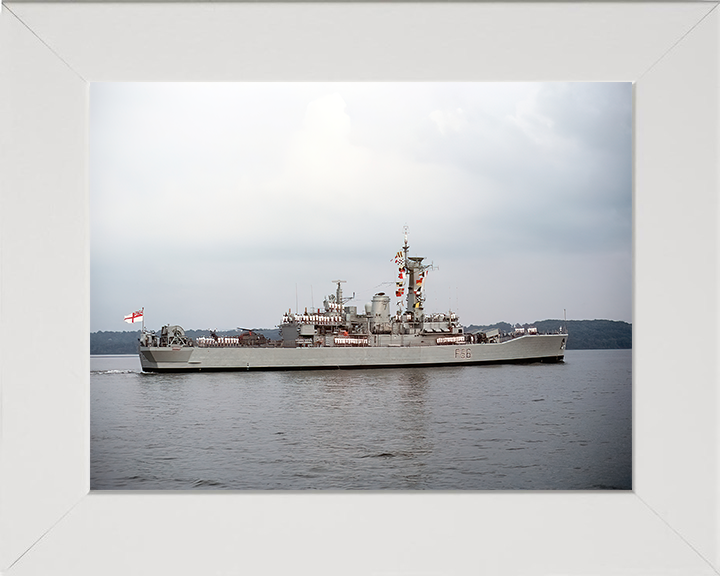 HMS Argonaut F56 Royal Navy Leander class frigate Photo Print or Framed Print - Hampshire Prints