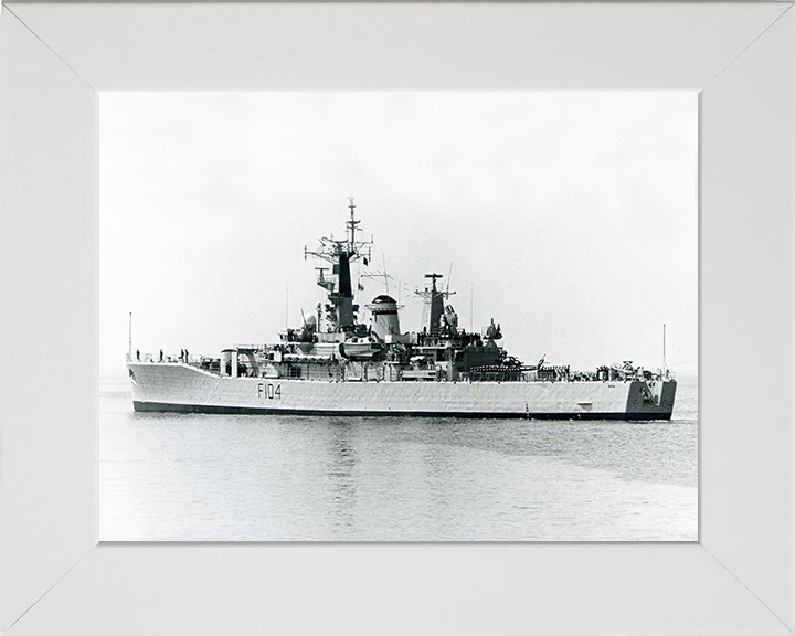 HMS Dido F104 Royal Navy Leander class frigate Photo Print or Framed Print - Hampshire Prints