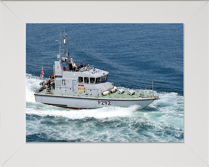 HMS Charger P292 Royal Navy Fast Inshore Patrol Vessel Photo Print or Framed Print - Hampshire Prints