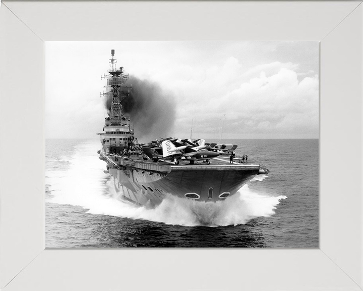 HMS Centaur R06 Royal Navy Centaur class light fleet carrier Photo Print or Framed Print - Hampshire Prints