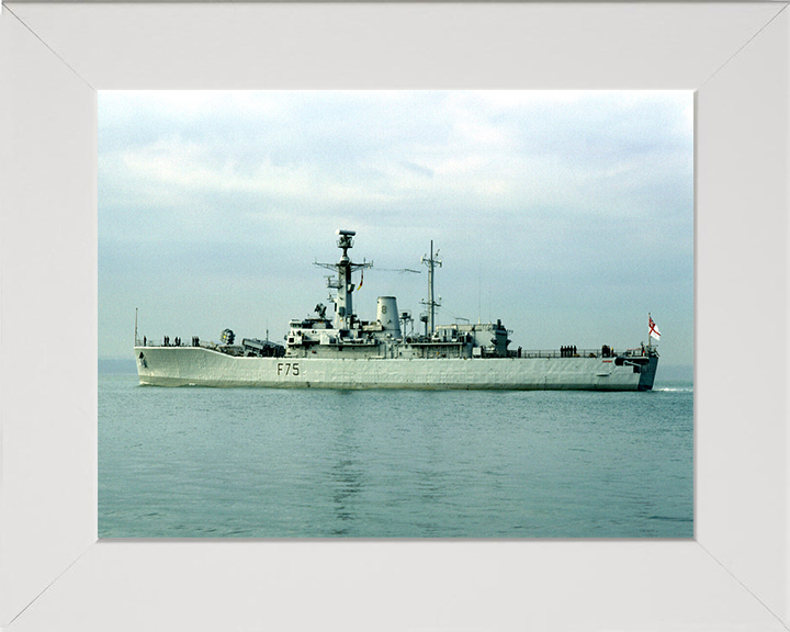 HMS Charybdis F75 Royal Navy Leander class frigate Photo Print or Framed Print - Hampshire Prints