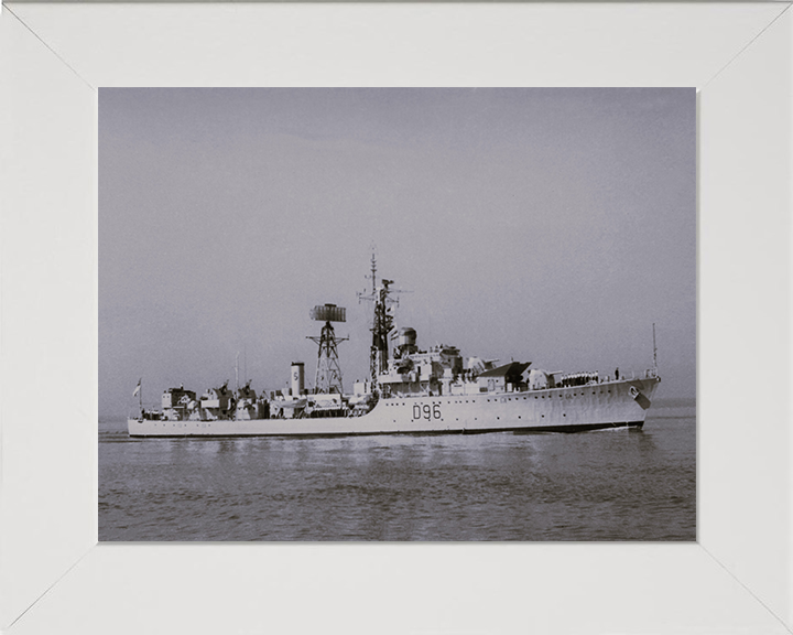 HMS Crossbow G96 (D96) Royal Navy Daring class destroyer Photo Print or Framed Print - Hampshire Prints