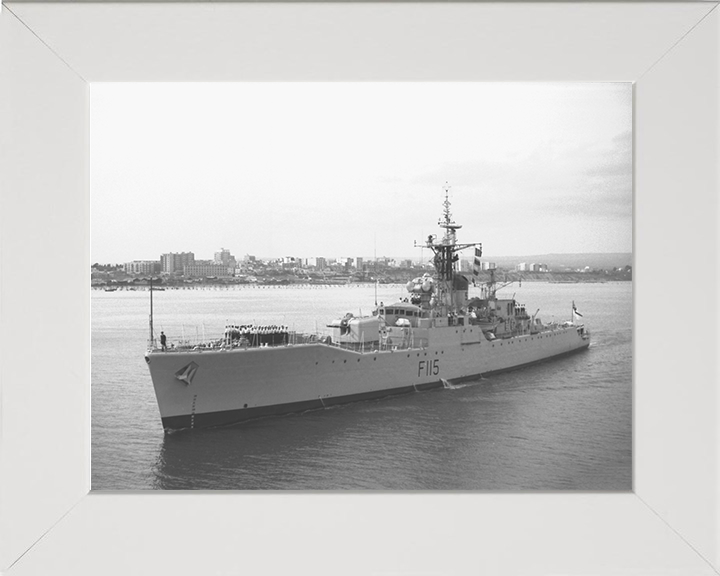 HMS Berwick F115 Royal Navy Rothesay Class Frigate Photo Print or Framed Print - Hampshire Prints