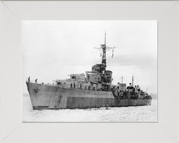 HMS Camperdown D32 Royal Navy Battle class destroyer Photo Print or Framed Print - Hampshire Prints