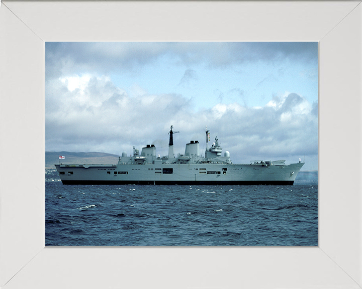 HMS Ark Royal R07 Royal Navy Invincible class aircraft carrier Photo Print or Framed Print - Hampshire Prints